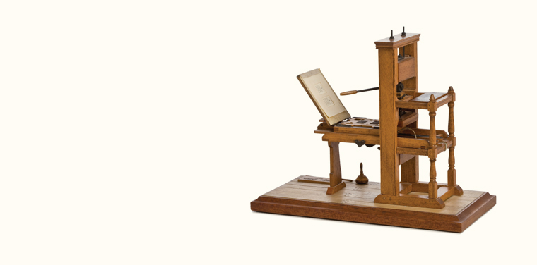 miniature printing press