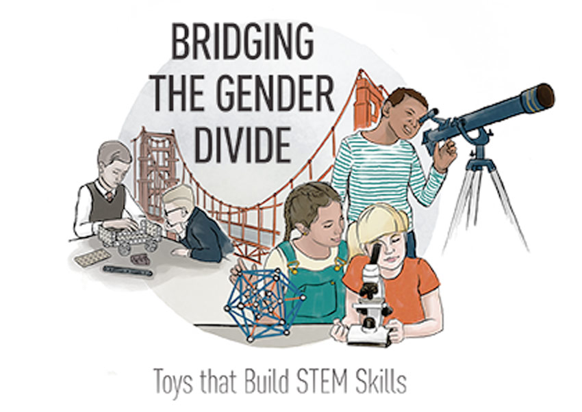 bridging the gender divide illustration