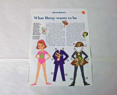 What Betsy Wants to Be article