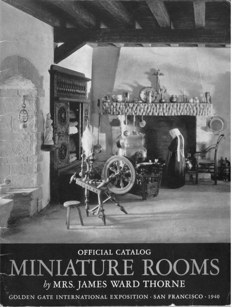 Catalog for Miniature fine-scale miniature art