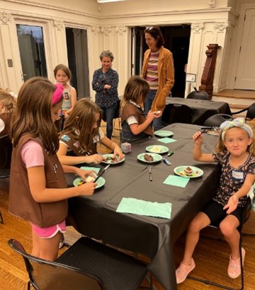 Girl Scouts at Toy and Miniature Museum