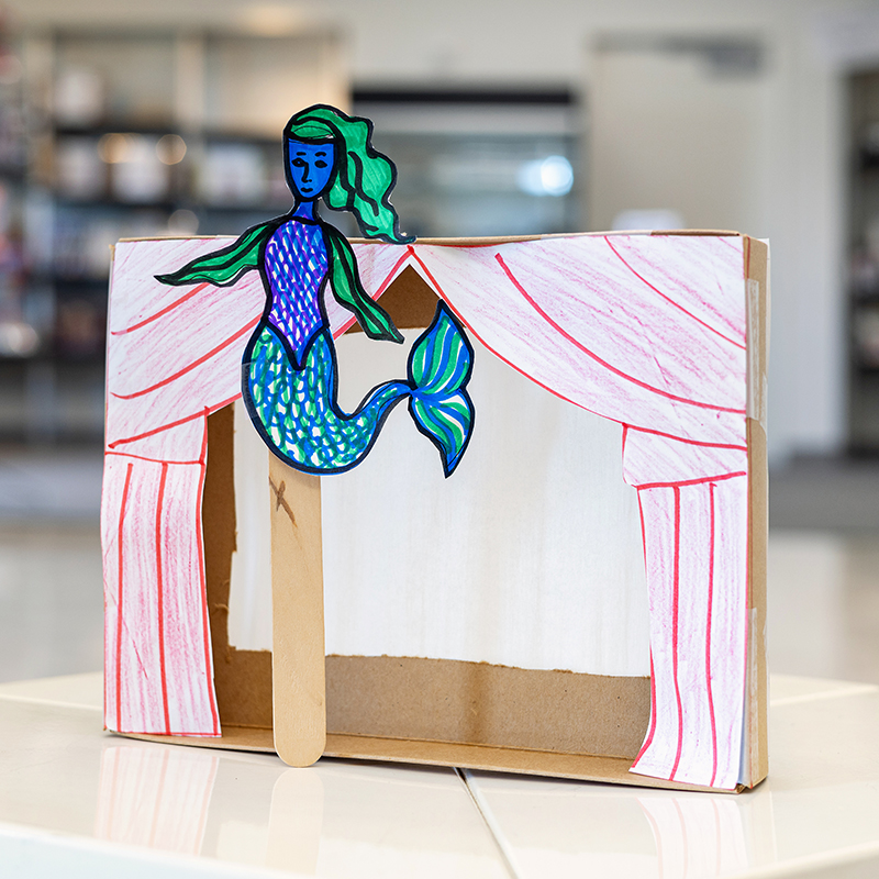 shadow puppet theater social studies kit