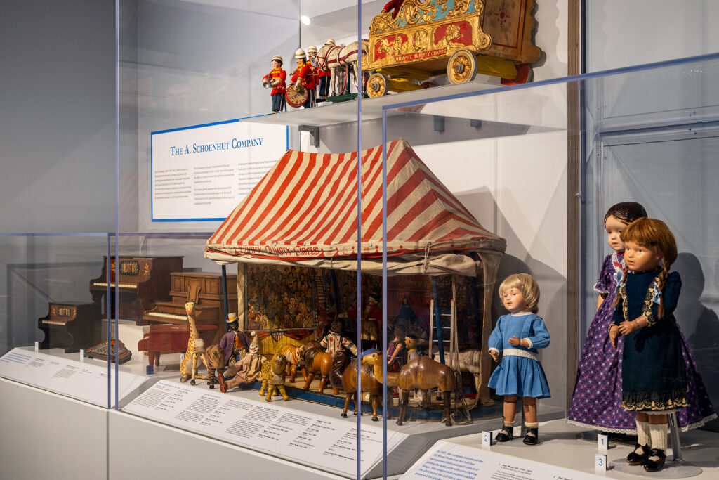 A. Schoenhut Company Display at the Museum