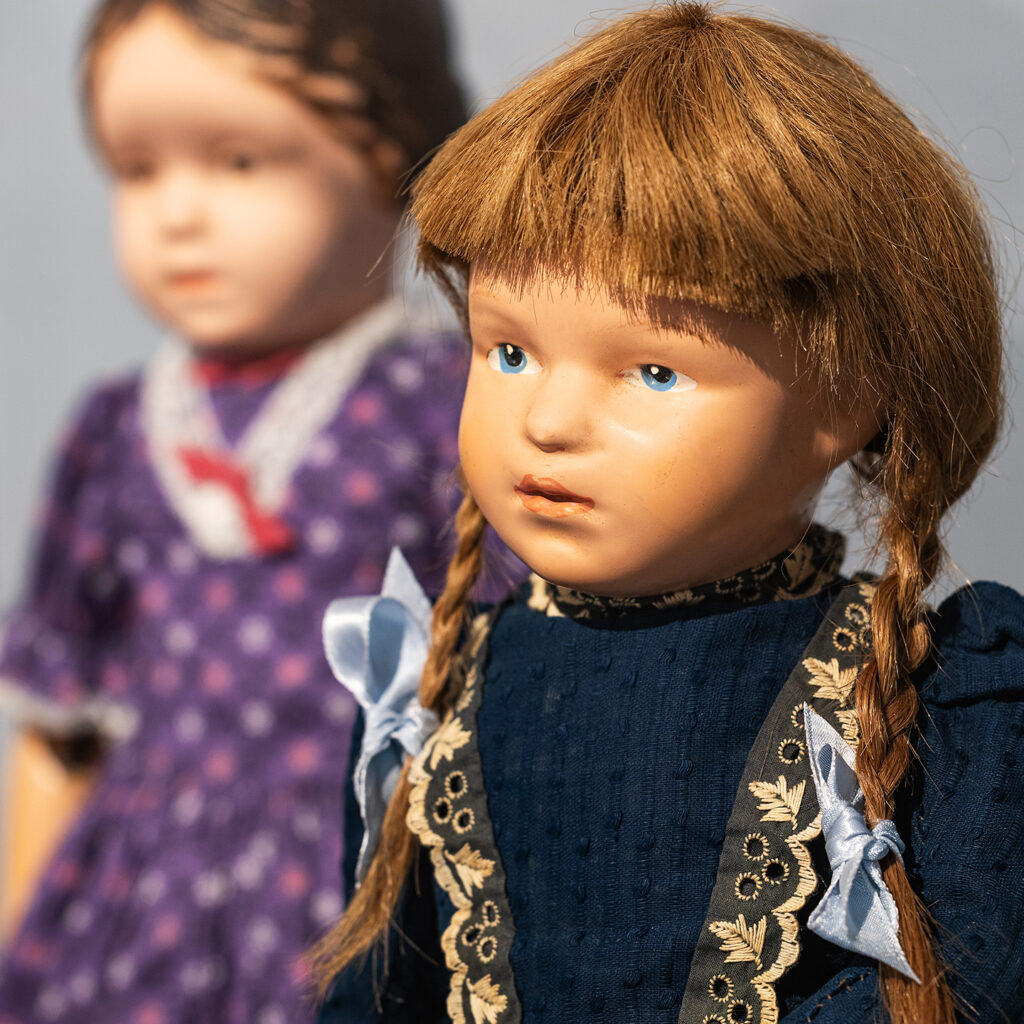 A. Schoenhut Company's All-Wood Perfection Art Doll at The National Museum of Toys and Miniatures 