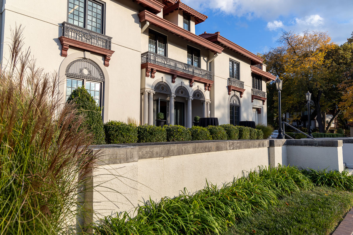 West side of the Museum's exteror.