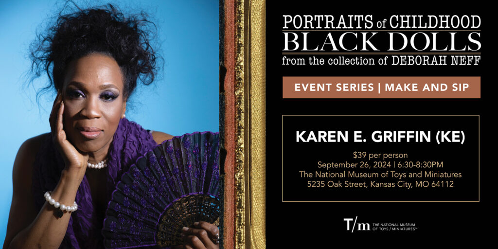 Photo of local Kansas City artist Karen E. Griffin (KE).