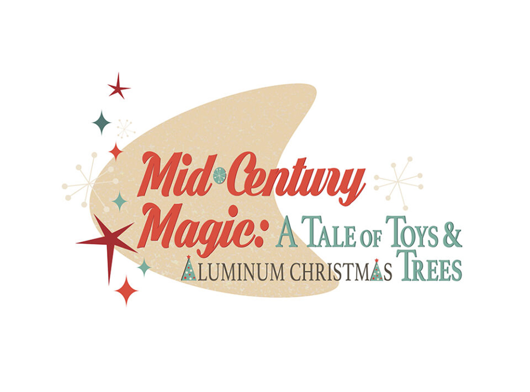 Mid-Century Magic exhibition logo.