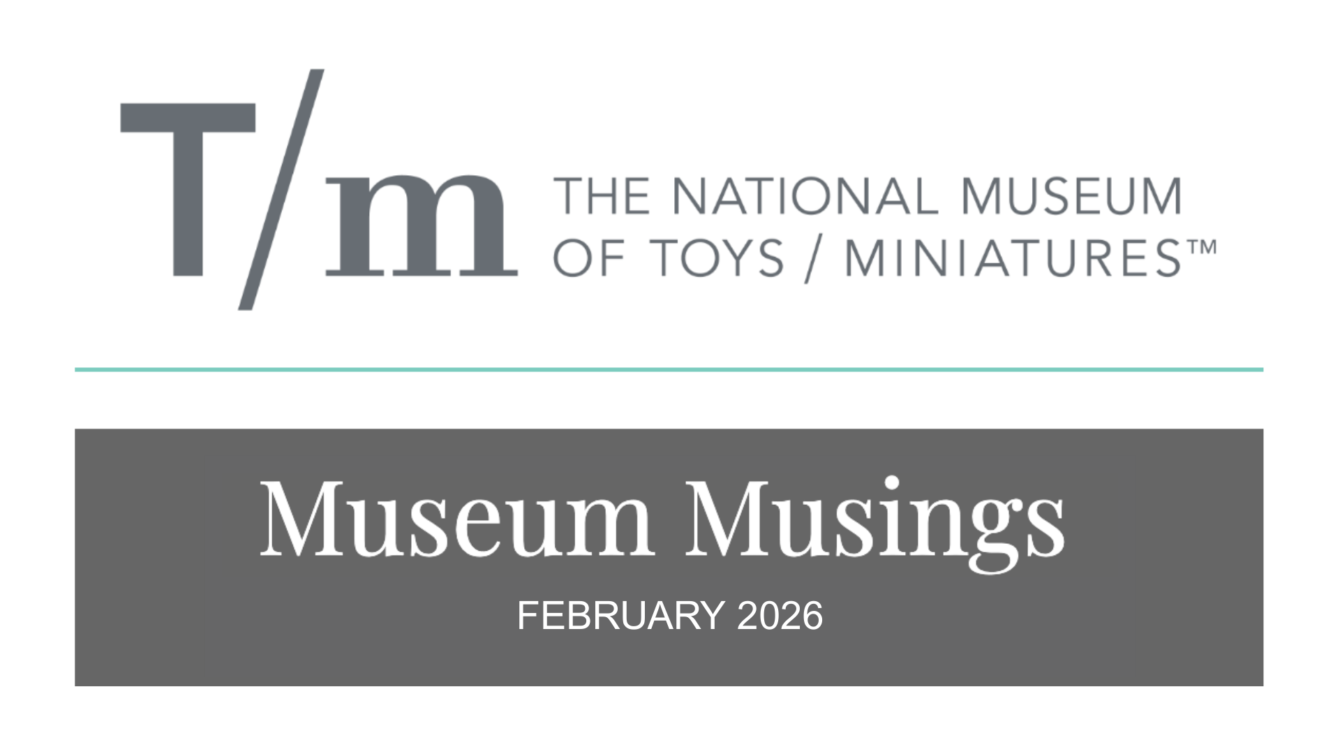 February Email from the Museum