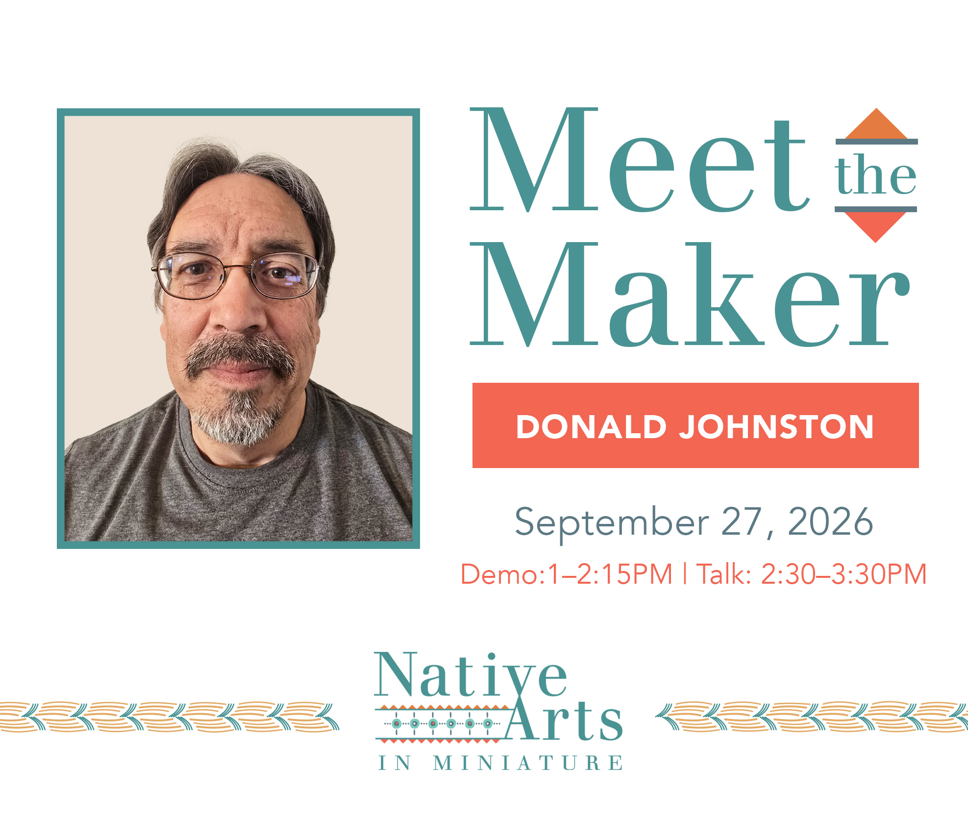 Photo of Donald Johnston.