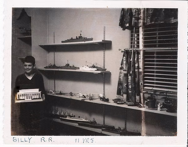 A photo of Bill Robertson at age 11