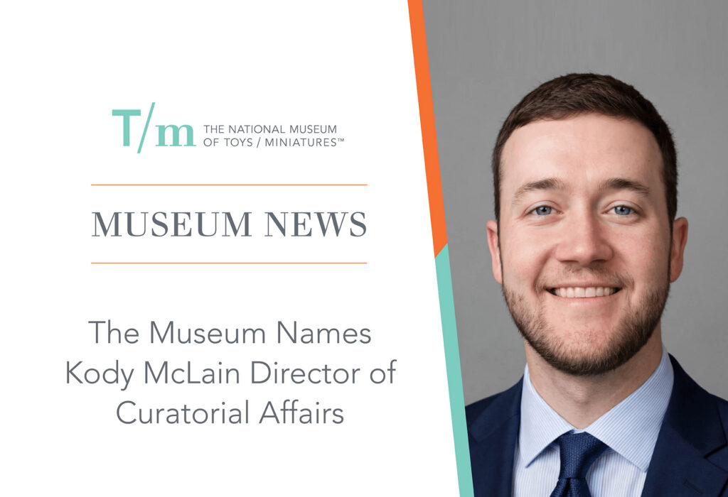 Photo of Kody McLain, Director of Curatorial Affairs.